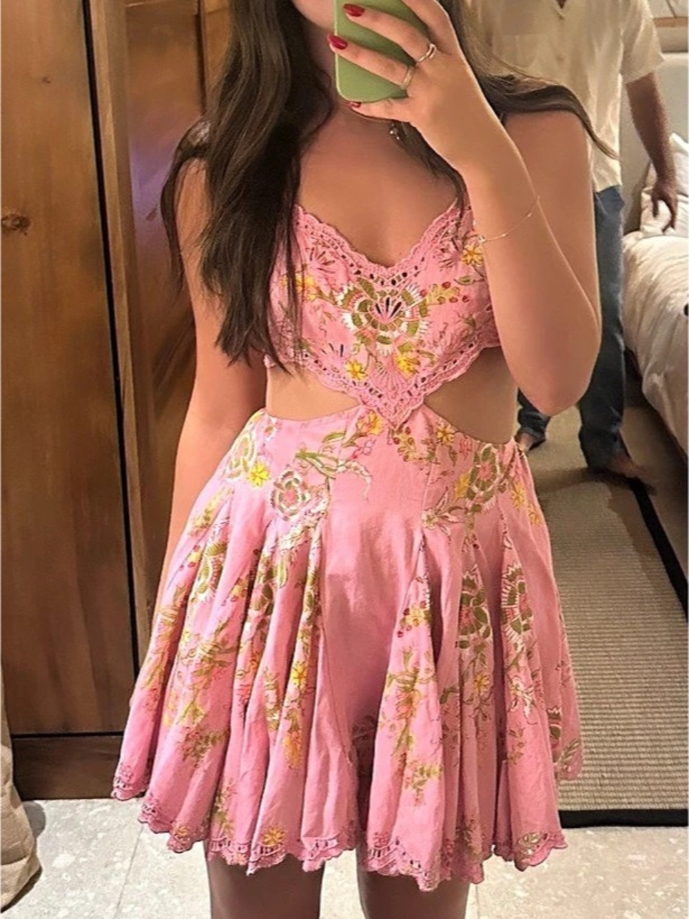 Hemant and Nandita Aira Short Dress size small